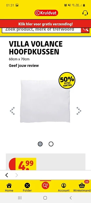 Kruidvay3 -50% villa volance hoofdkussen