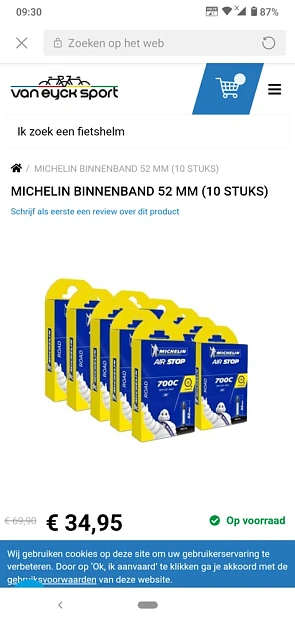 Sprint deal van de week Bij van Eyck sport: 5...