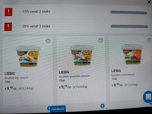 Collect&go liebig bouillon -20% vanaf 3 stuks...