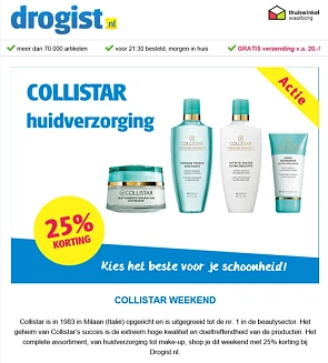 Bij drogist.nl shop je dit weekend het comple...