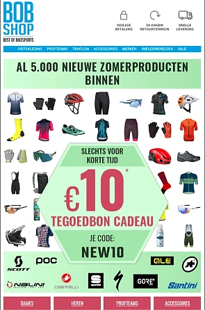 €10 korting bij aankoop vanaf €60 op de hele...