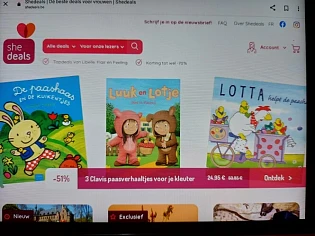 shedeals.be -51% 3 Clavis paasverhaaltjes voo...