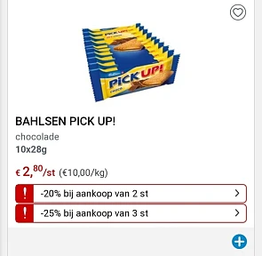 Collect&go bahlsen pick up rode prijs en vana...