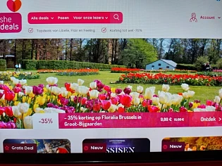 shedeals.be -35% korting op Floralia Brussel...