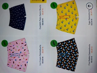 happysocks.com -40% op een selectie zwemshort...