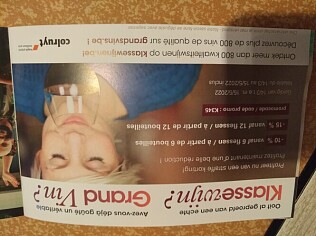 -15% vanaf 12 flessen wijn, -10% vanaf 6 fles...