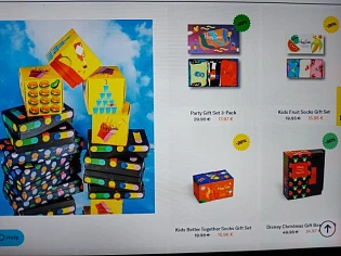 happysocks.com tot -40% op een selectie gifts...