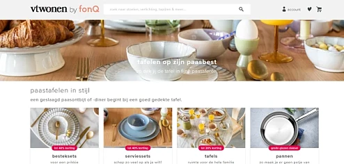 bij vtwonen shop is er tot -40% korting op pa...