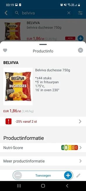 Collect and go en colruyt belviva en viennet...