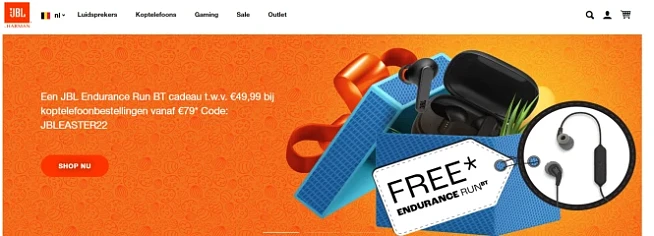 Gratis JBL Endurance RUN BT ter waarde van €...