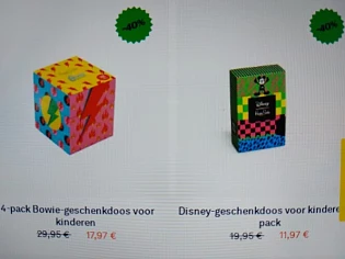 happysocks.com tot -40% op gift sets voor kin...