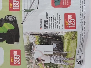 Brabantia lift o matic advance droogmolen 60m...