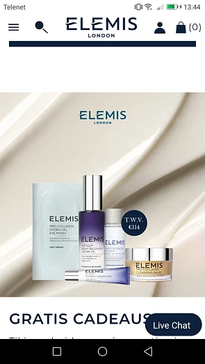 Bij aankoop v premium night time routine set...