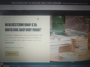 Gratis Cool Daisy Body Yoghurt 200ml bij aank...