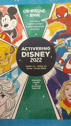 Disneyland parijs samenwerking Carrefour!!!...