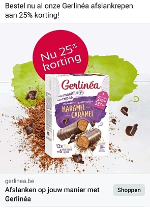 gerlinea.be bestel nu al onze gerlinea afslan...