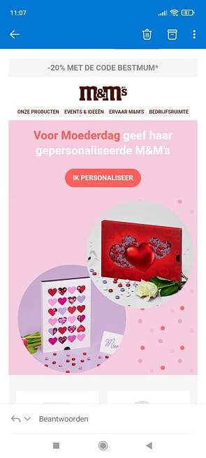 20% korting op uw aankopen, met uitzondering...