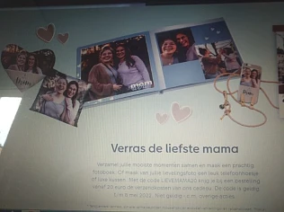 -20% op foto op canvas Met code LIEVEMAMA20...