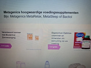 Bij de onlinedrogist.nl 1+1 op Biodermal zonv...