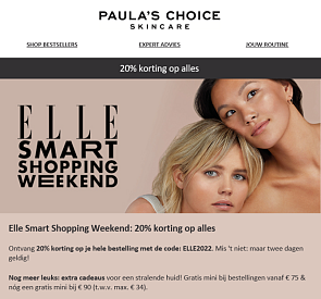 Ontvang 20% korting op je hele bestelling. Gr...