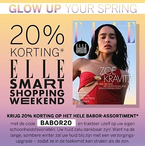 30/04-01/05 ELLE Smart Shopping weekend: 20%...