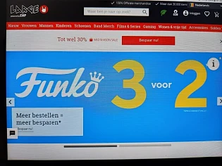 large.be funko 3 voor 2. Alleen online op ges...