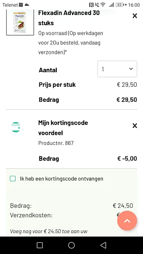 Op www.dierapotheker.be voedingssupplementen...