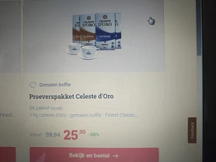 Voor Libellelezers: gratis 2 kopjes + schotel...