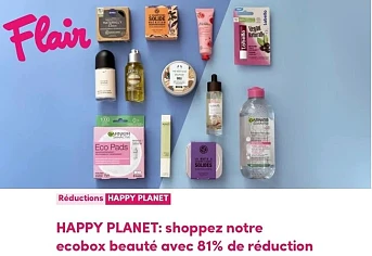 Ecobox de Flair (valeur de 108,84€) à 19,95€...