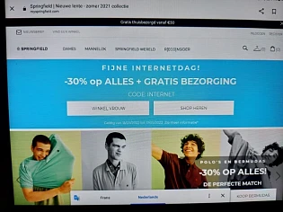 myspringfield.com fijne internetdag! -30% op...