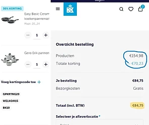 Bedankt voor de tip Promojagers! 6-delige pa...