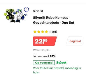 Bol.com dagdeal korting op speelgoed toppers...