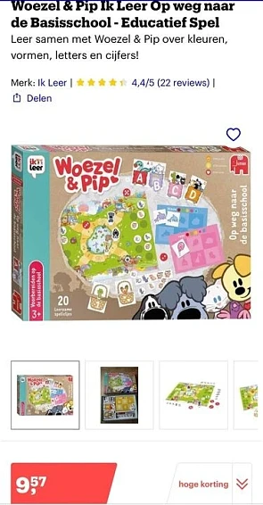 Woezel & Pip Ik Leer Op weg naar de Basisscho...