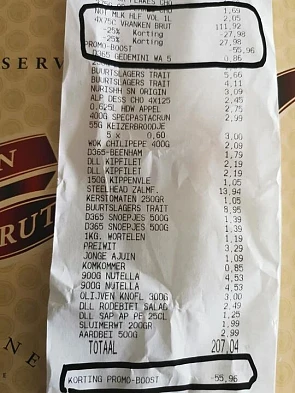 Ad Delhaize in Erembodegem: champagne brut Vr...