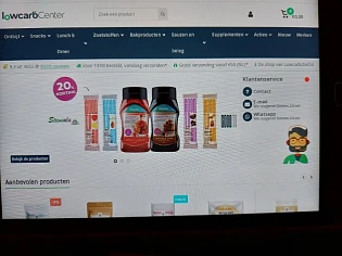 lowcarbcenter.nl 20% korting op steviala
