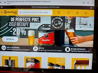 hopt.be de perfectdraft perfecte pint, zelf g...