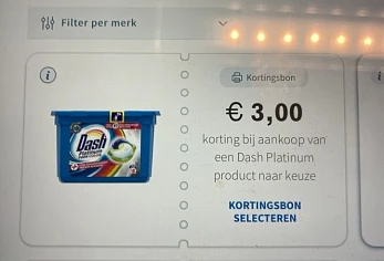 Op zim 😱😱 Nieuwe bon van dash platinum