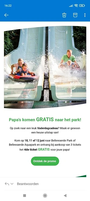 Kom op 10, 11 of 12 juni naar Bellewaerde Par...