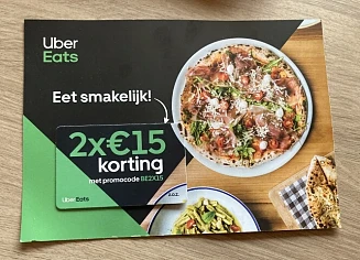 Uber Eats - geldig tot 31-07-2022 Het is voor...