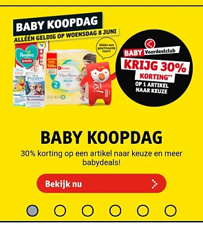 Kruidvat vandaag baby koopdag 1 artikel 30% k...