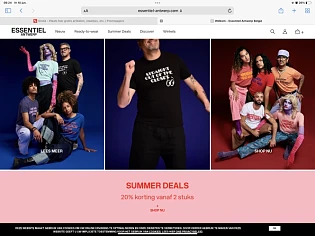 Essentiel Antwerpen 20 % bij aankoop van 2 st...