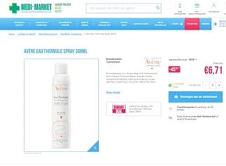 Sunday Deal bij Medi market: -45% op Avène Ea...
