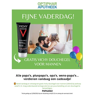 gratis Vichy douchegel voor mannen (100ml) bi...