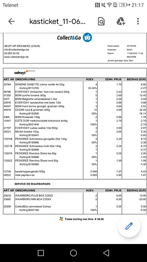 Collect & go in Heist-op-den-Berg: besparing...