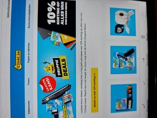123inkt.be alleen vandaag nog 10% korting op...