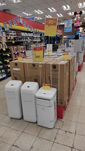 30% korting op alle airco's. Ook AEG, DeLongh...