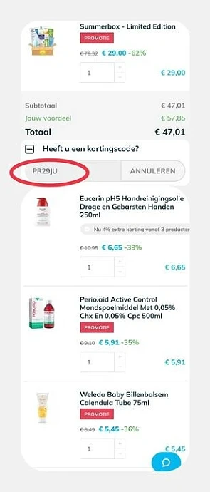 🛒Bestelling gedaan bij pazzox 🛒 -Eucerin ha...