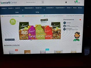 lowcarbcenter.nl 20% korting op leev low carb...