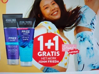 Di 1+1 op het merk John Frieda