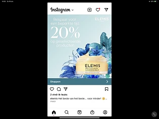 Elemis - 20% op geselecteerde producten https...